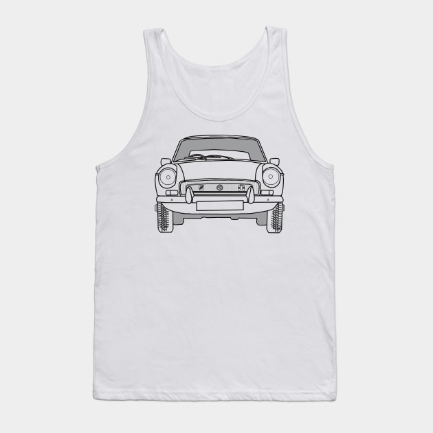 1970 MGB GT Tank Top by SwS